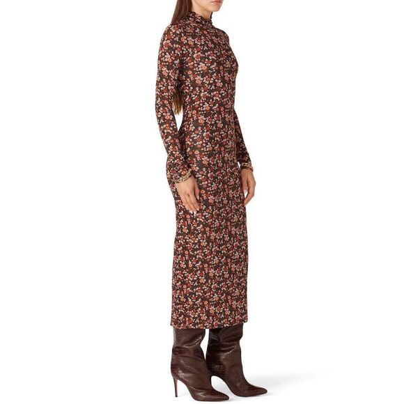 Ramy Brook Floral Printed Heidi Dress 🤎 - Picture 4 of 12